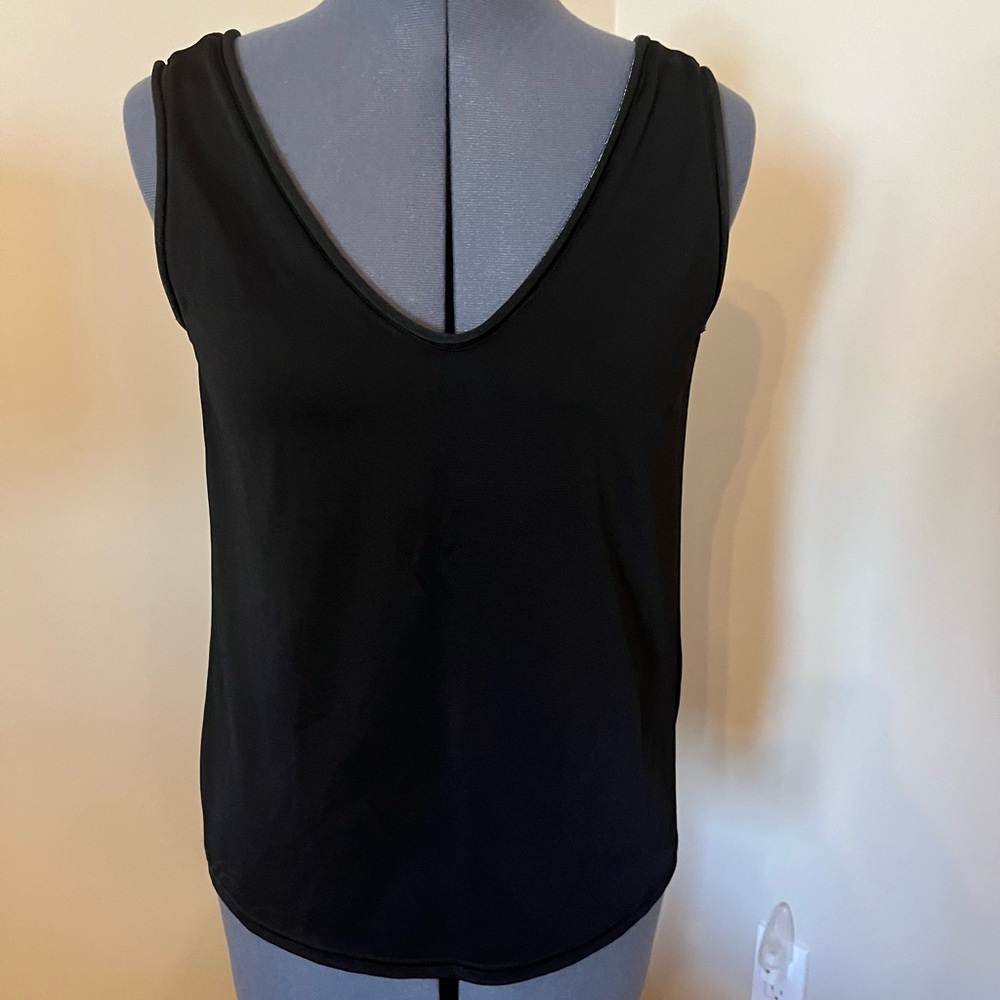 Black Sleeveless Top